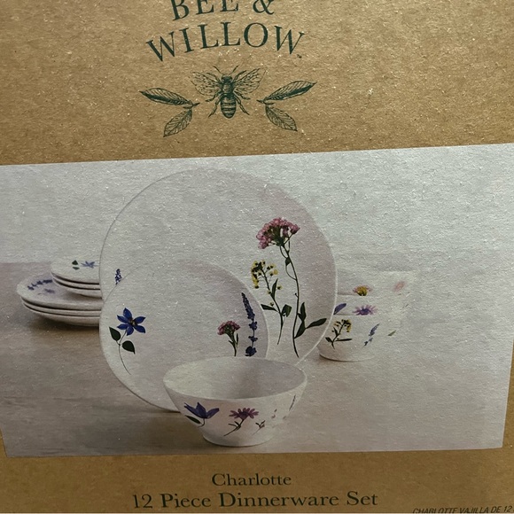 Bee &Willow 12 Piece Dinnerware Set - Picture 3 of 3